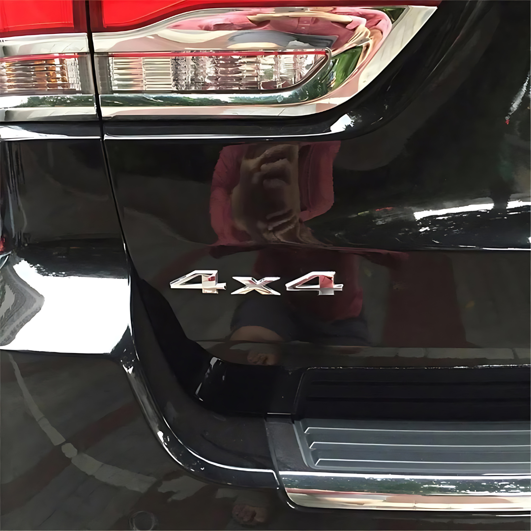 3D Chrome 4x4 LIMITED Car Emblem Badge Sticker Decals