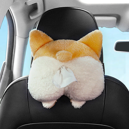Cute Car Seat Back Hanging Tissue Box