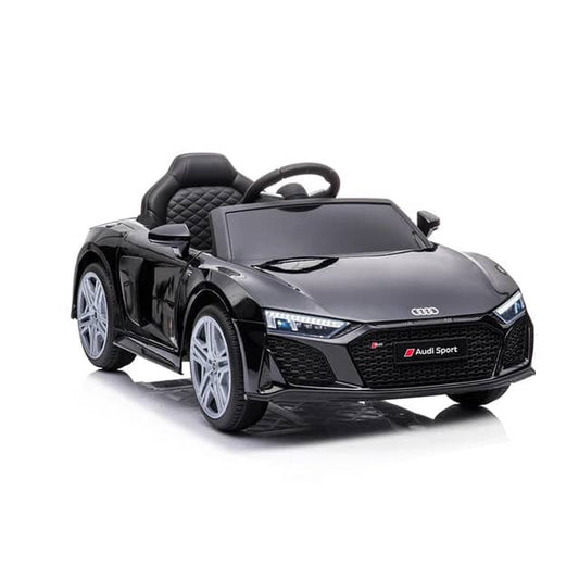 Electric Ride On Toy Car Audi R8 Spyder A300 12V, Black, With Remote Control