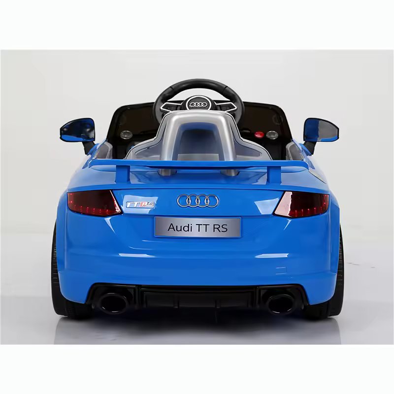 Electric Ride On Toy Car Audi TTRS JE1198 6V, Blue, With Remote Control