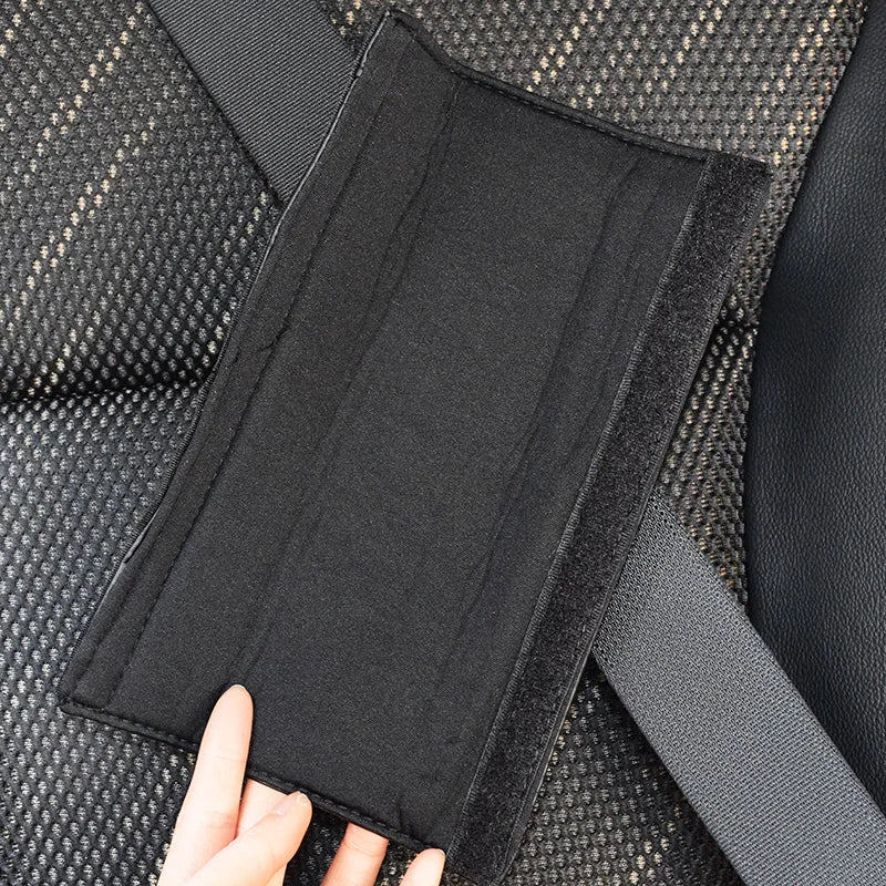 Rhinestone Leather Car Seat Belt Covers