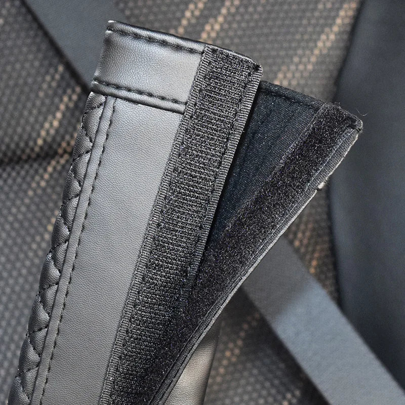 Rhinestone Leather Car Seat Belt Covers