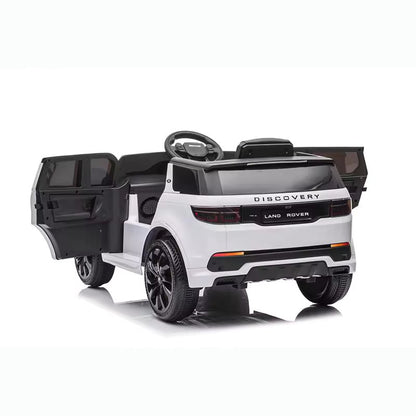 Electric Ride On Toy Car Land Rover BBH-023 High Door, 12V, White, With Remote Control