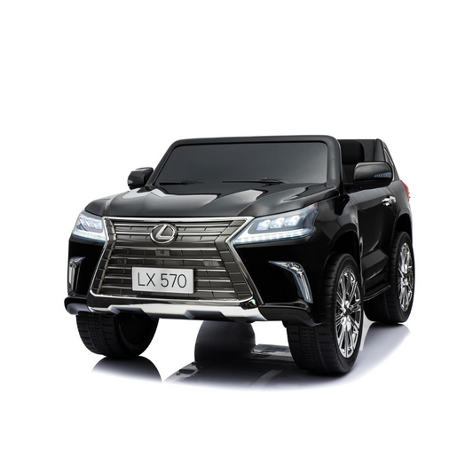 Electric Ride On Toy Car Lexus 570 DK-LX570 12V, Black, With Remote Control
