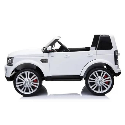 Electric Ride On Toy Car Range Rover BDM0918 12V, White, With Remote Control
