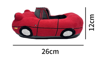 Sports Car Plush Slippers