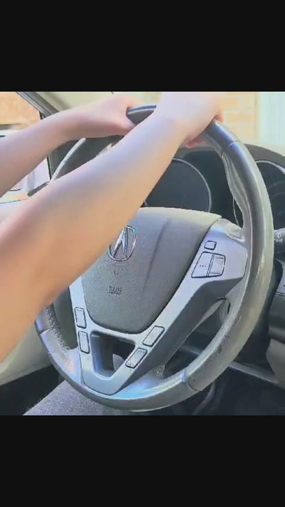 Microfiber Leather Car Steering Wheel Cover